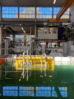 Standalone testing of a HydroMag drive unit. Standalone testing of a HydroMag drive unit.