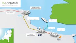 The HyNetherlands website states the project will lay the basis for Europe´s energy security of supply by a full decarbonized value chain, while ensuring future sound sector coupling and electrical and gas grid integration. The HyNetherlands website states the project will lay the basis for Europe´s energy security of supply by a full decarbonized value chain, while ensuring future sound sector coupling and electrical and gas grid integration.