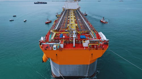 The FPSO One Guyana has entered drydock at the Keppel yard in Singapore.