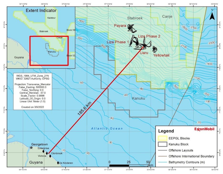 ExxonMobil&rsquo;s Uaru field development will be the largest ever project to date offshore Guyana, by cost and volume of resources to be produced.
