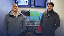 Office-based personnel in Aberdeen piloted the ROV using a high-speed datalink supplied by Petrobras. Office-based personnel in Aberdeen piloted the ROV using a high-speed datalink supplied by Petrobras.