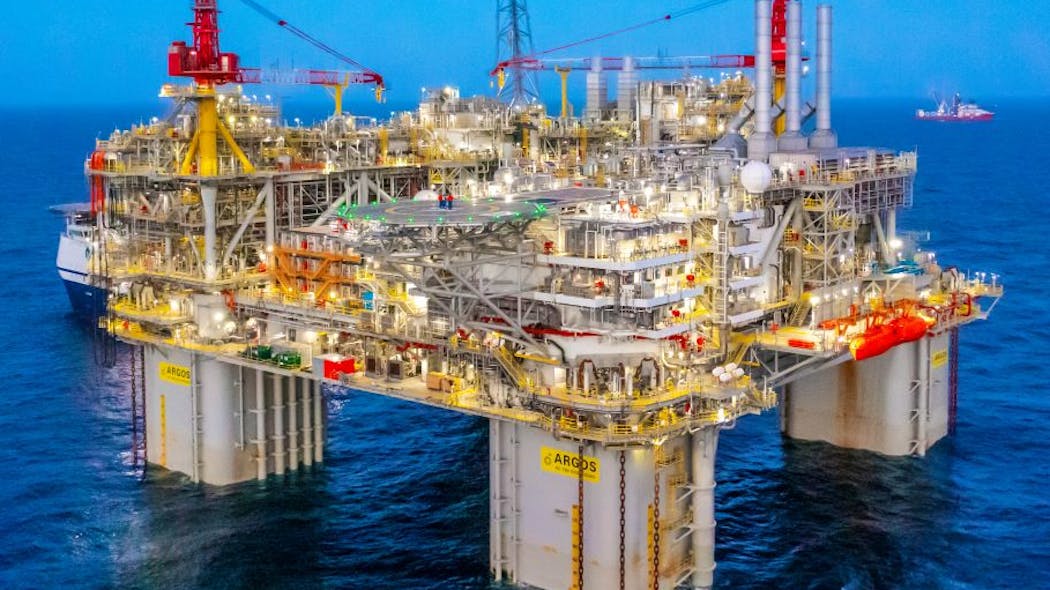 bp starts GoM oil production at new Argos platform | Offshore