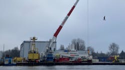 The expected delivery of the Ram Luffing offshore crane is scheduled for the second quarter in 2024. The expected delivery of the Ram Luffing offshore crane is scheduled for the second quarter in 2024.