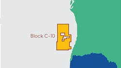 Block C-10 is located offshore West Africa. Block C-10 is located offshore West Africa.