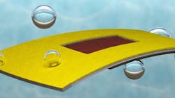 'Using disruptive techniques and materials, we fabricate thin, flexible artificial leaves,' Andrei explained in a LinkedIn post. 'This lightweight, scalable cyberleaf floats on water similar to lotus leaves. A modular floating farm may ride the waves of ponds, rivers or seas, avoiding competition with land use.' 'Using disruptive techniques and materials, we fabricate thin, flexible artificial leaves,' Andrei explained in a LinkedIn post. 'This lightweight, scalable cyberleaf floats on water similar to lotus leaves. A modular floating farm may ride the waves of ponds, rivers or seas, avoiding competition with land use.'