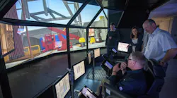 With DrillSIM6000, the driller and assistant driller can be trained in real time with an advanced cyberbase dual-chair simulator, including bespoke packages and customizable features dependant on requirements. With DrillSIM6000, the driller and assistant driller can be trained in real time with an advanced cyberbase dual-chair simulator, including bespoke packages and customizable features dependant on requirements.