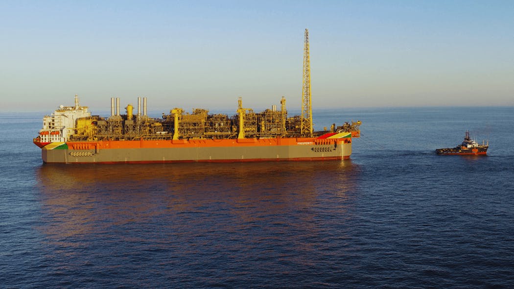 Earlier this month, FPSO Prosperity arrived at the Stabroek Block offshore Guyana.