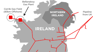 Ireland Map 2019 Vermilion