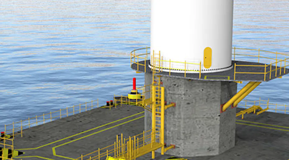 New floating wind platform technology uses enhanced mooring design ...
