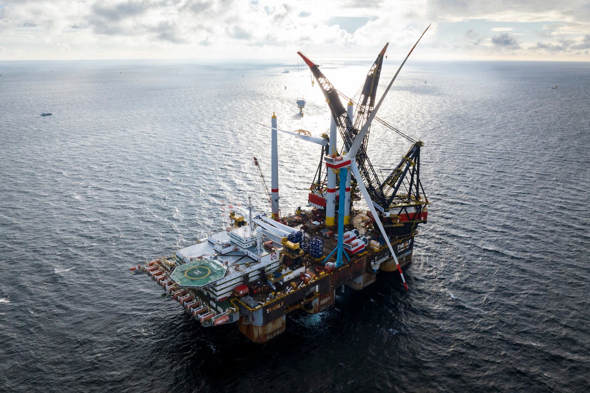 Heerema deploys rotor nacelle assembly technique for German offshore