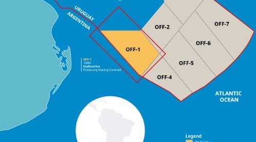 Challenger Energy has released the main findings of a technical assessment of the company&rsquo;s AREA OFF-1 exploration license offshore Uruguay.
