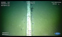 C-Innovation performs a flowline inspection. C-Innovation performs a flowline inspection.