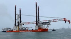 Fred Olsen Bold Tern With New Crane In Water 1