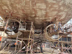 Royston has completed an overhaul of critical propulsion systems onboard the OSV Topaz Sophie for Doha Marine Services.