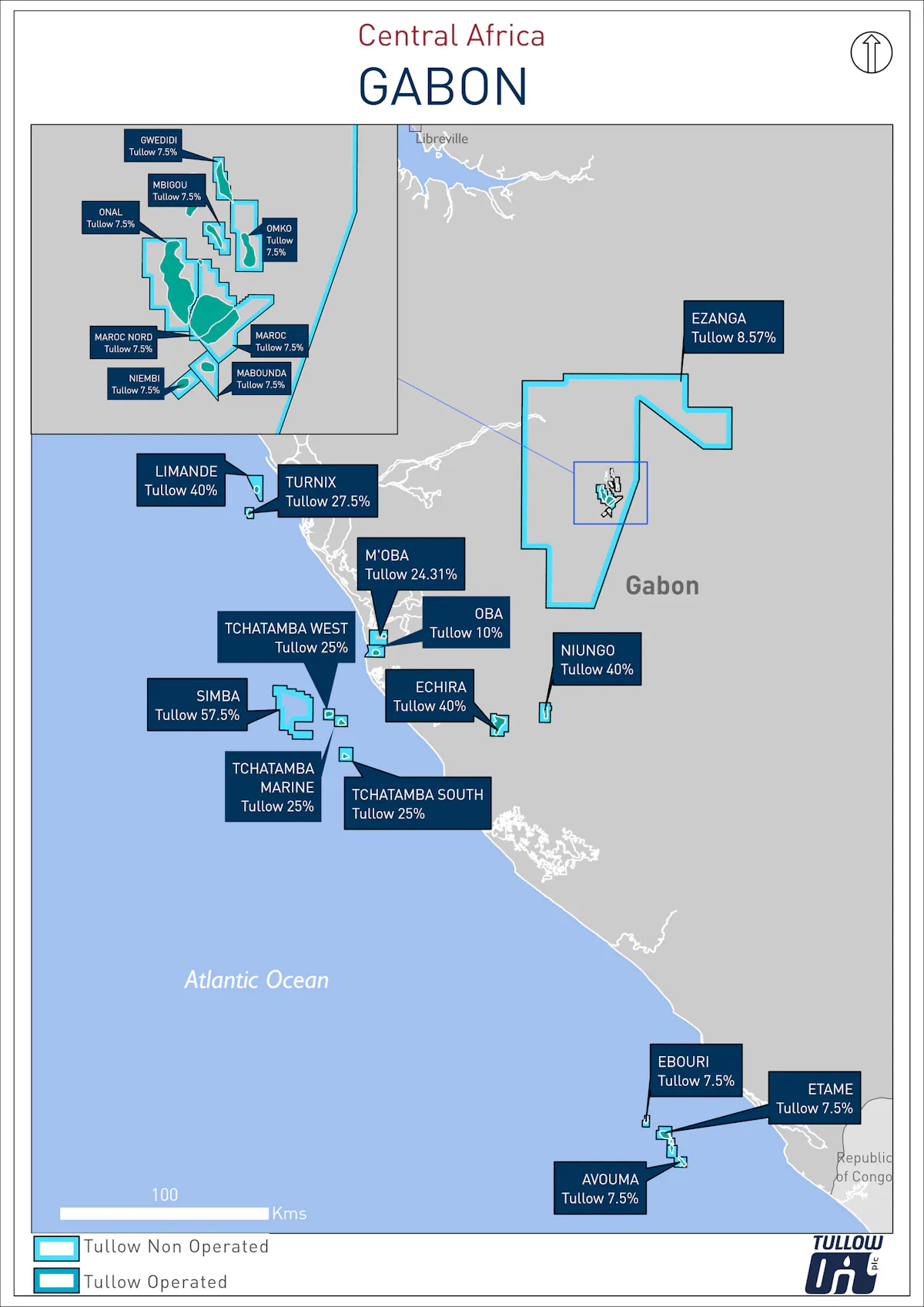 Gabon Shell Project Deal strengthens Tullow Gabon’s position in offshore Tchatamba area ...