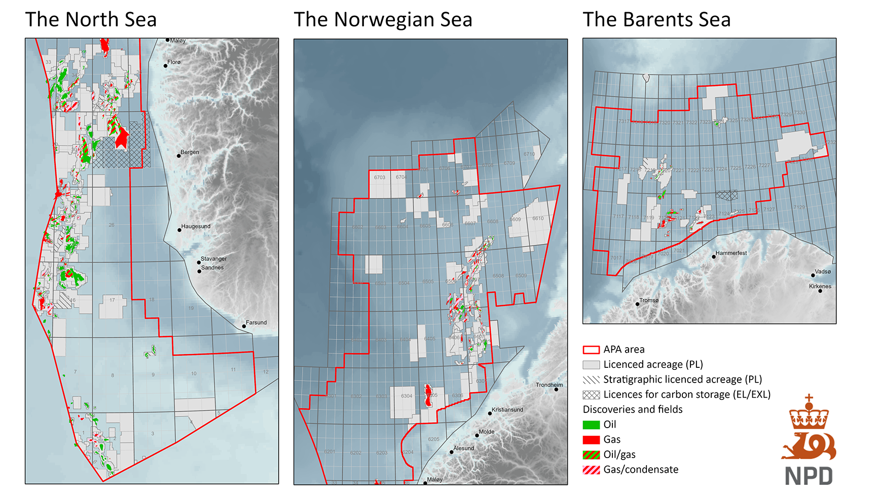 Teh map displays the area available for application in predefined areas as of the announcement date.The maps show licensed acreage within the APA boundaries as of May 10.