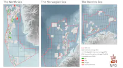 Teh map displays the area available for application in predefined areas as of the announcement date.The maps show licensed acreage within the APA boundaries as of May 10.