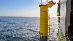 First Foundation Installed At Dogger Bank Wind Farm 645e64319aa87 First Foundation Installed At Dogger Bank Wind Farm 645e64319aa87