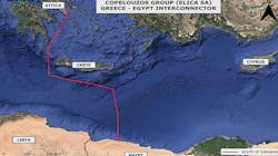 The “GREGY- Elica Interconnector” project that is about to change the energy landscape in Greece and in Europe is the one that is being developed very methodically by Elica S.A, a member of the Copelouzos Group, concerning the electrical interconnection between Egypt and Attica. The “GREGY- Elica Interconnector” project that is about to change the energy landscape in Greece and in Europe is the one that is being developed very methodically by Elica S.A, a member of the Copelouzos Group, concerning the electrical interconnection between Egypt and Attica.