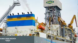 The drillship Noble Faye Kozack The drillship Noble Faye Kozack