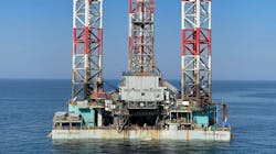 A drilling rig was erected off Lavan Island, the Persian Gulf, which is another step toward boosting oil output, said an Iranian Offshore Oil Company (IOOC) official Monday, according to a Shana news report. A drilling rig was erected off Lavan Island, the Persian Gulf, which is another step toward boosting oil output, said an Iranian Offshore Oil Company (IOOC) official Monday, according to a Shana news report.