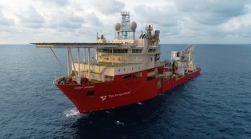 TechnipFMC Deep Orient construction vessel for Griffin decommissioning