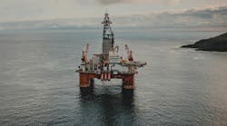 The Hercules is a sixth-generation deepwater and harsh environment semisubmersible rig.