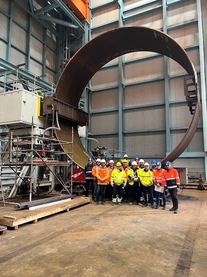 The project team at Sif&rsquo;s Maasvlakte 2 facility