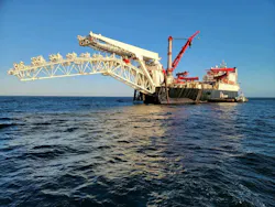 Solitaire has laid numerous deepwater pipelines.