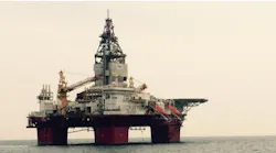 The harsh environment semisubmersible Transocean Equinox.