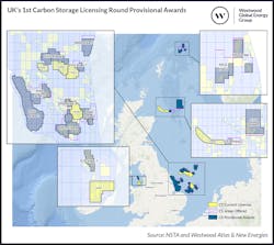 U Ks 1st Carbon Storage Licensing Round Provisional Awards U Ks 1st Carbon Storage Licensing Round Provisional Awards