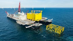 single-lift installation vessel Pioneering Spirit single-lift installation vessel Pioneering Spirit