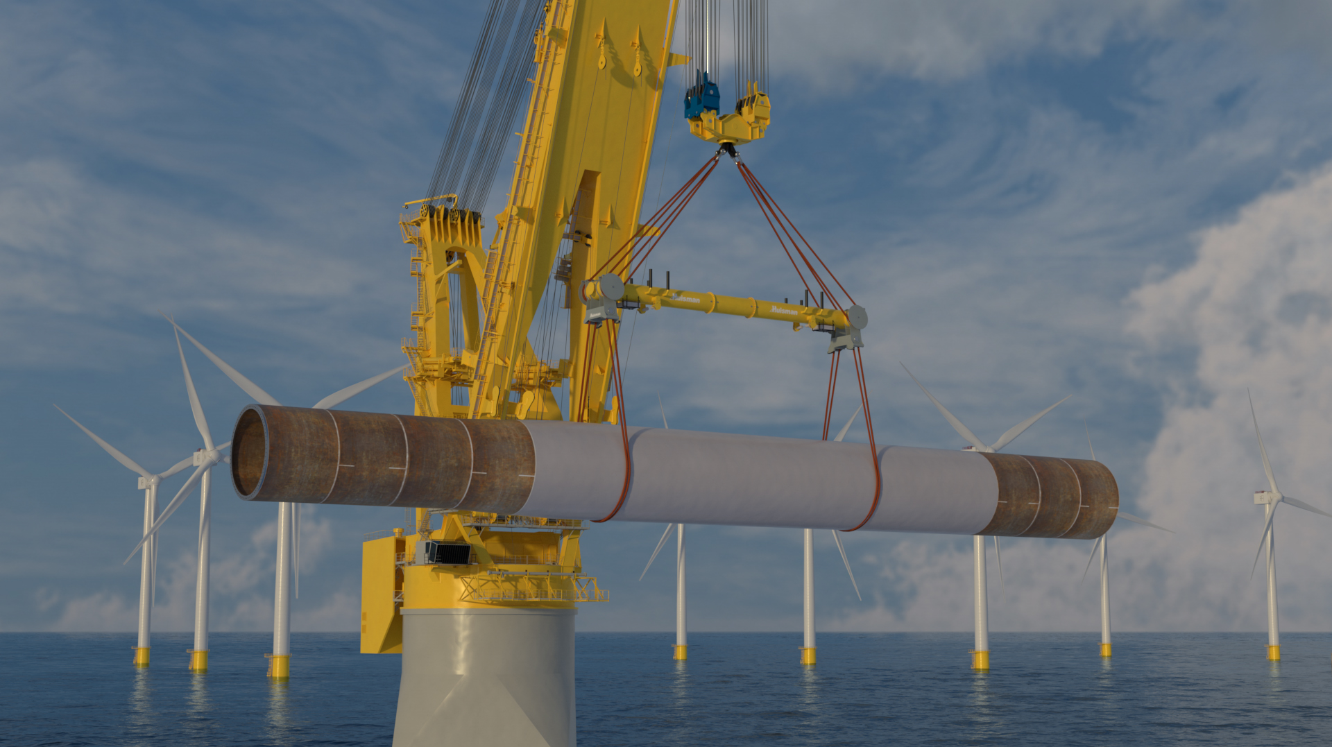 A22 10590 Jan De Nul Monopile Spreader 6487797e9b3da