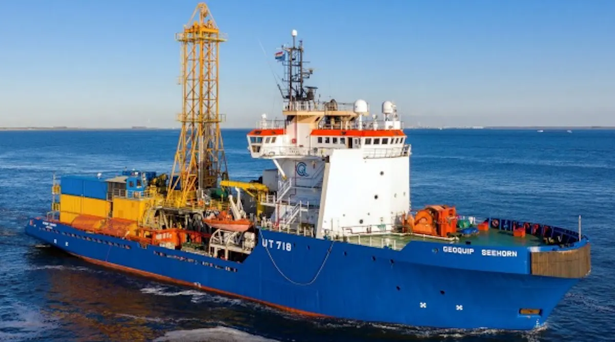 Geoquip assessing site conditions for North Sea MarramWind project ...