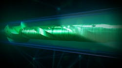 Annular and variable rams were flushed with two passes at new recommended flow rates to remove debris, then a BOP stack was flushed at the same rate using Odfjell Technology’s RizeRdillo Advanced Jetting Tool (pictured above). Annular and variable rams were flushed with two passes at new recommended flow rates to remove debris, then a BOP stack was flushed at the same rate using Odfjell Technology’s RizeRdillo Advanced Jetting Tool (pictured above).