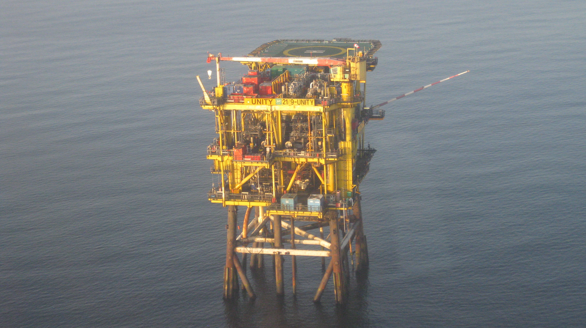 The INEOS FPS platform in the North Sea.