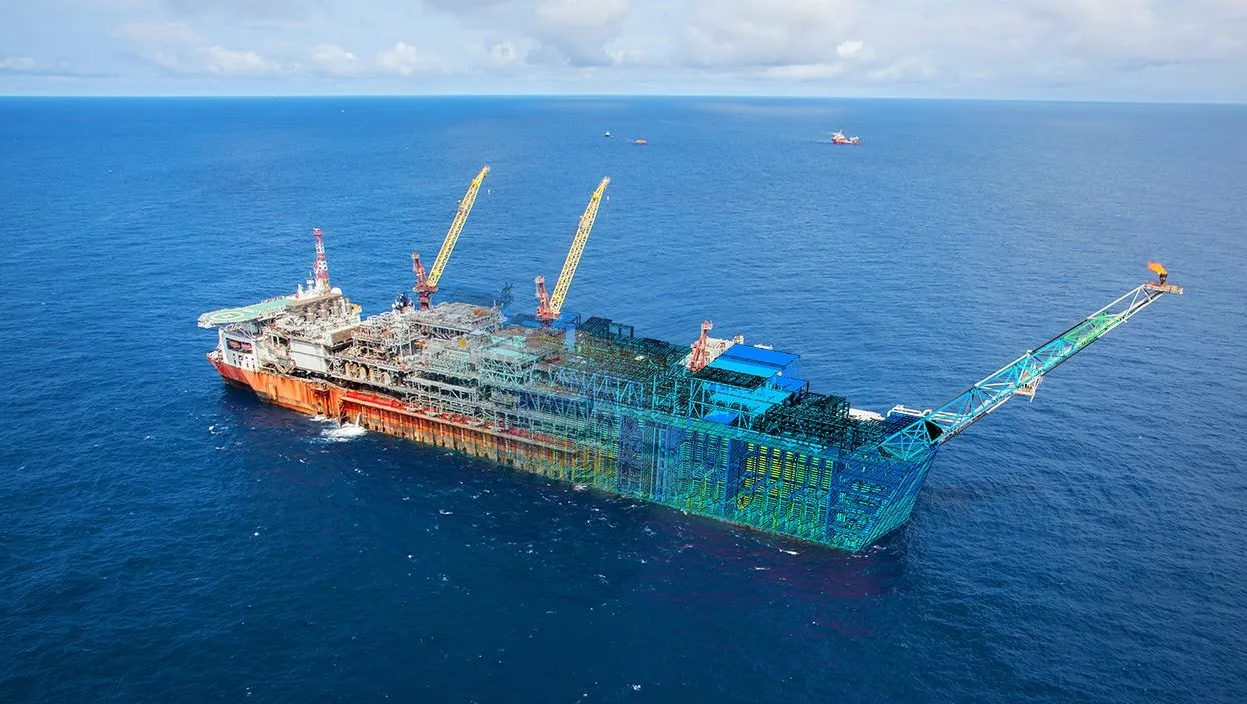 The Bonga Main FPSO, which became operational in 2004, has a capacity of 225,000 bbl/d and weighs more than 300,000 tonnes, making it the largest asset in the world to be protected by a structural digital twin, according to Akselos.
