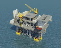 The proposed SPOT project would include a fixed-platform port marine terminal. The proposed SPOT project would include a fixed-platform port marine terminal.