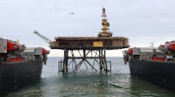 Two years ago, the Pioneering Spirit offshore vessel removed the former DP3 gas production topsides from Spirit Energy&rsquo;s Morecambe Bay development in the East Irish Sea.