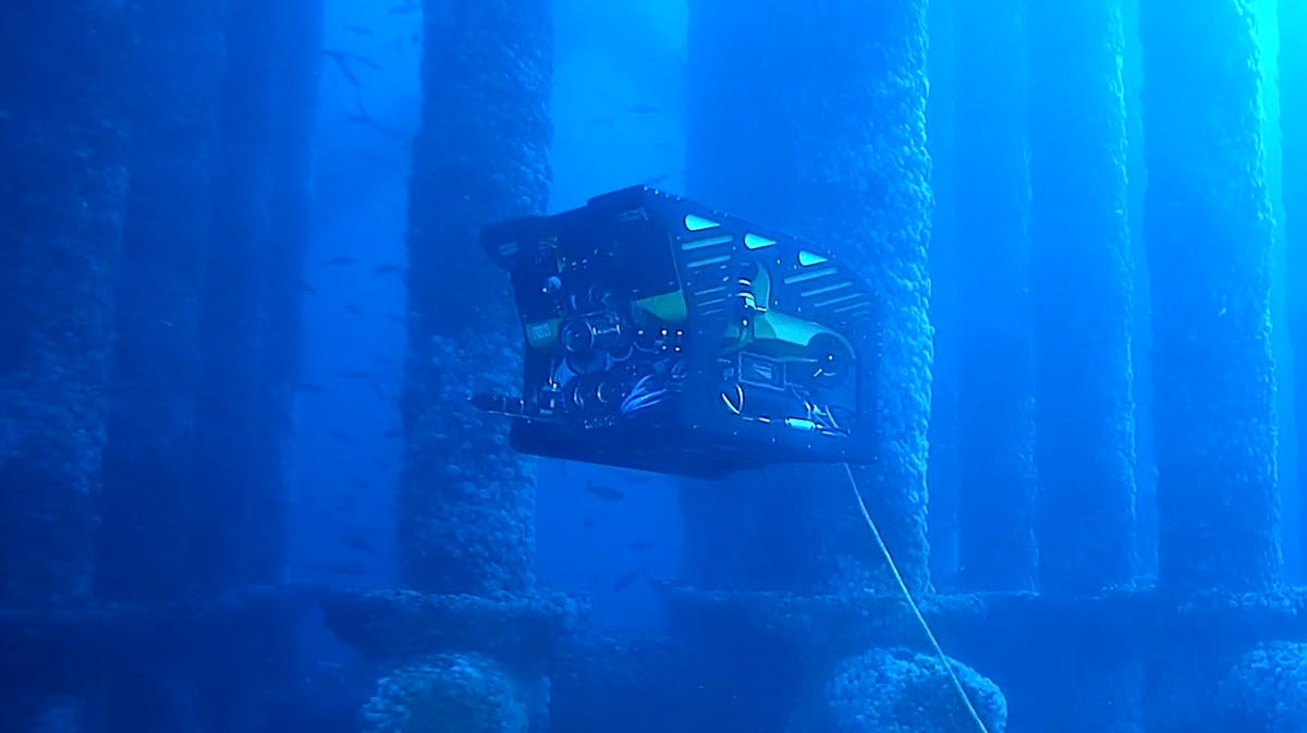 Underwater drone hot sale inspection