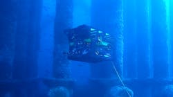 The autonomous inspection drone was recently deployed on an inspection campaign for an operator on the Norwegian continental shelf. The autonomous inspection drone was recently deployed on an inspection campaign for an operator on the Norwegian continental shelf.