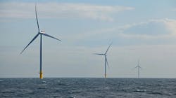 Hornsea One offshore wind farm now hosts an array of 174 wind turbines. Hornsea One offshore wind farm now hosts an array of 174 wind turbines.