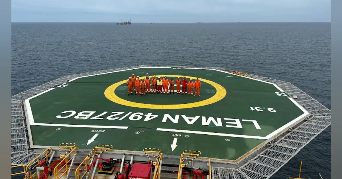 Leman Compression Perenco overhauls North Sea Leman gas complex for extended service ...