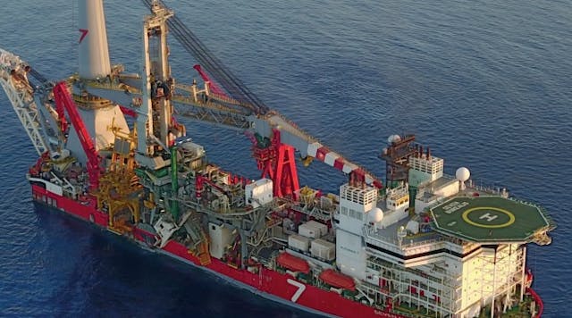 Seven Borealis is a pipelay and heavy-lift vessel.