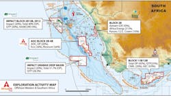 Location map for Block 3B/4B and Africa Oil's assets Location map for Block 3B/4B and Africa Oil's assets