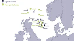 Ithaca Energy's portfolio includes 28 producing UKCS fields and nine operated producing fields.