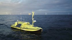 Ørsted says it has developed the first USV in the industry designed for offshore metocean measurement campaigns. Ørsted says it has developed the first USV in the industry designed for offshore metocean measurement campaigns.