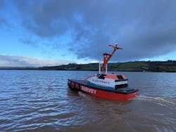 HydroSurv Unmanned Survey has teamed with Sonardyne to develop a USV with seabed-to-shore sensing and data acquisition technologies. HydroSurv Unmanned Survey has teamed with Sonardyne to develop a USV with seabed-to-shore sensing and data acquisition technologies.