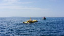 Mocean Energy's Blue X offshore Orkney Mocean Energy's Blue X offshore Orkney