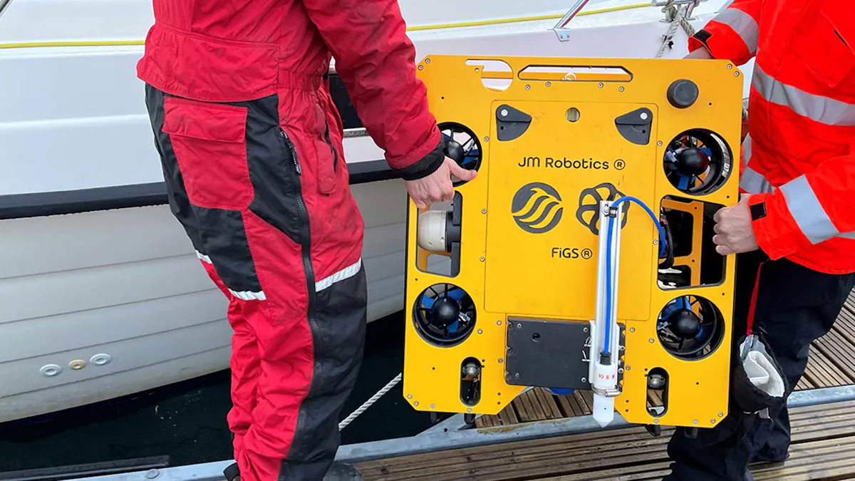 Offshore Working Rov Chevron using mini ROVs for subsea inspections offshore Angola | Offshore